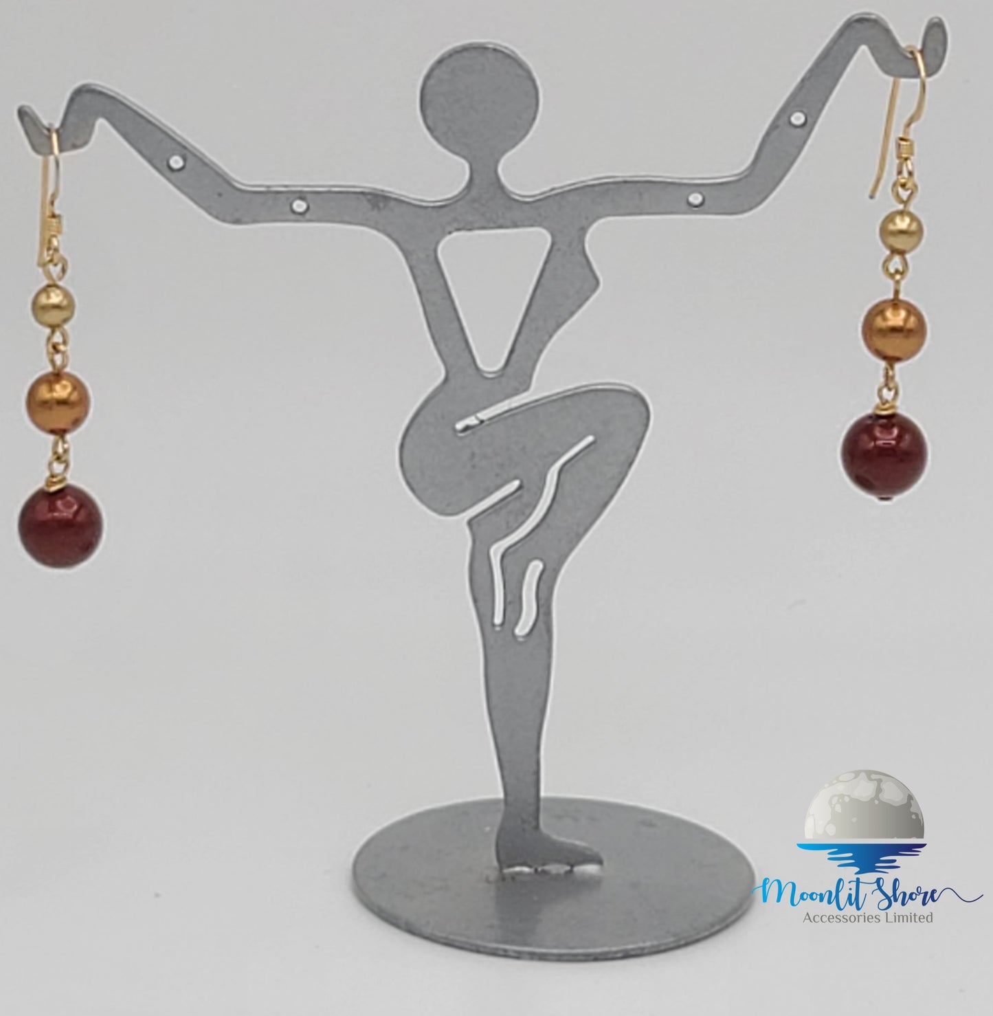 BRAZILIAN GOLD FILLED EARRINGS