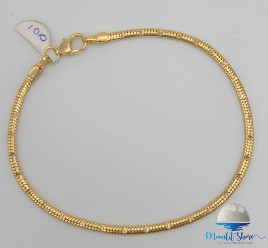 BRAZILIAN GOLD FILLED HAND BAND