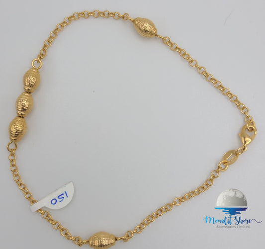 BRAZILIAN GOLD FILLED ANKLET