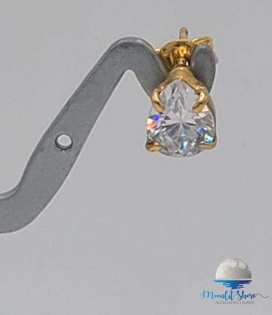 BRAZILIAN GOLD FILLED EARRINGS AND PENDANT